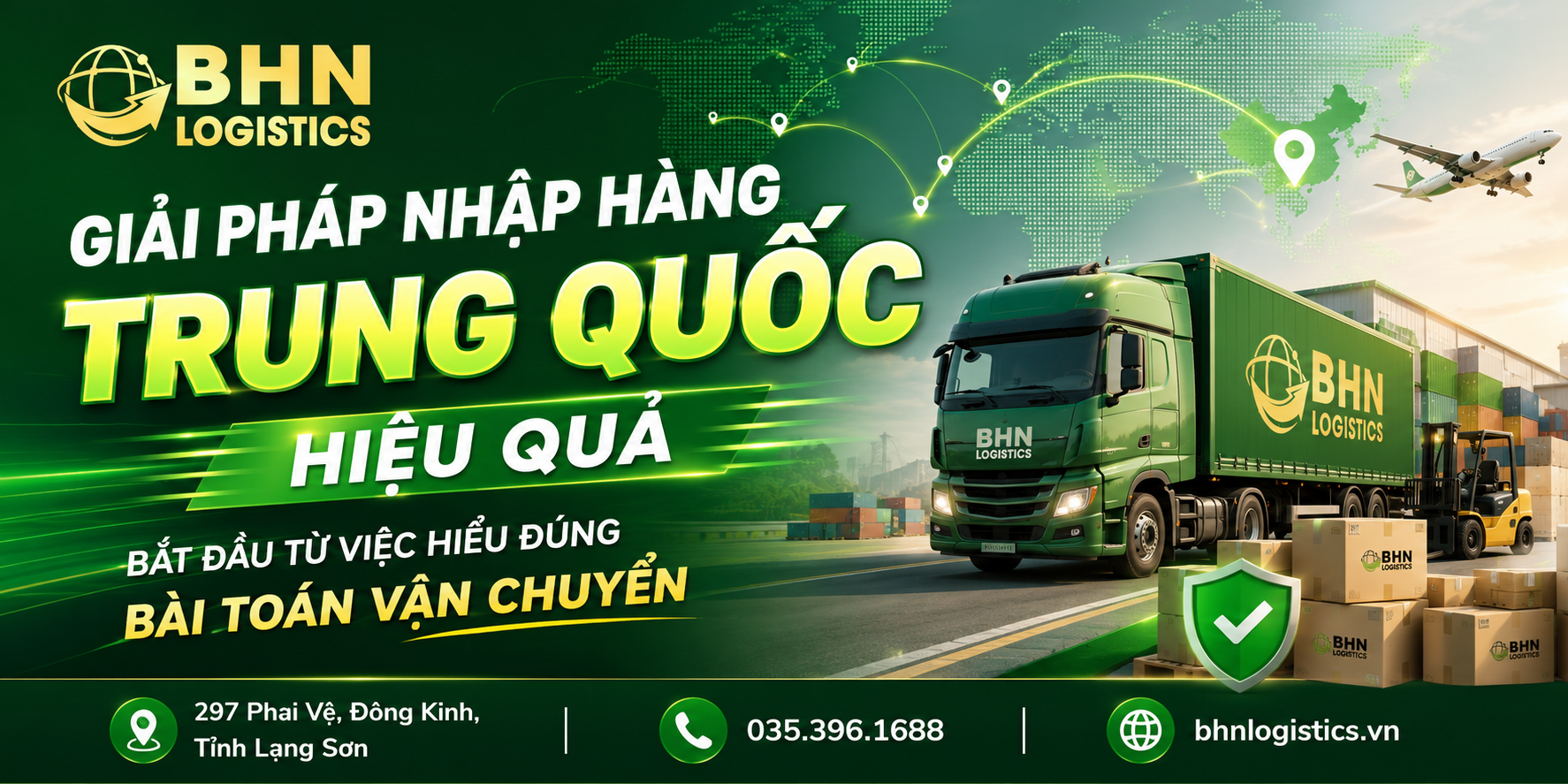 Nhập hàng Trung Quốc hiệu quả bắt đầu từ bài toán vận chuyển