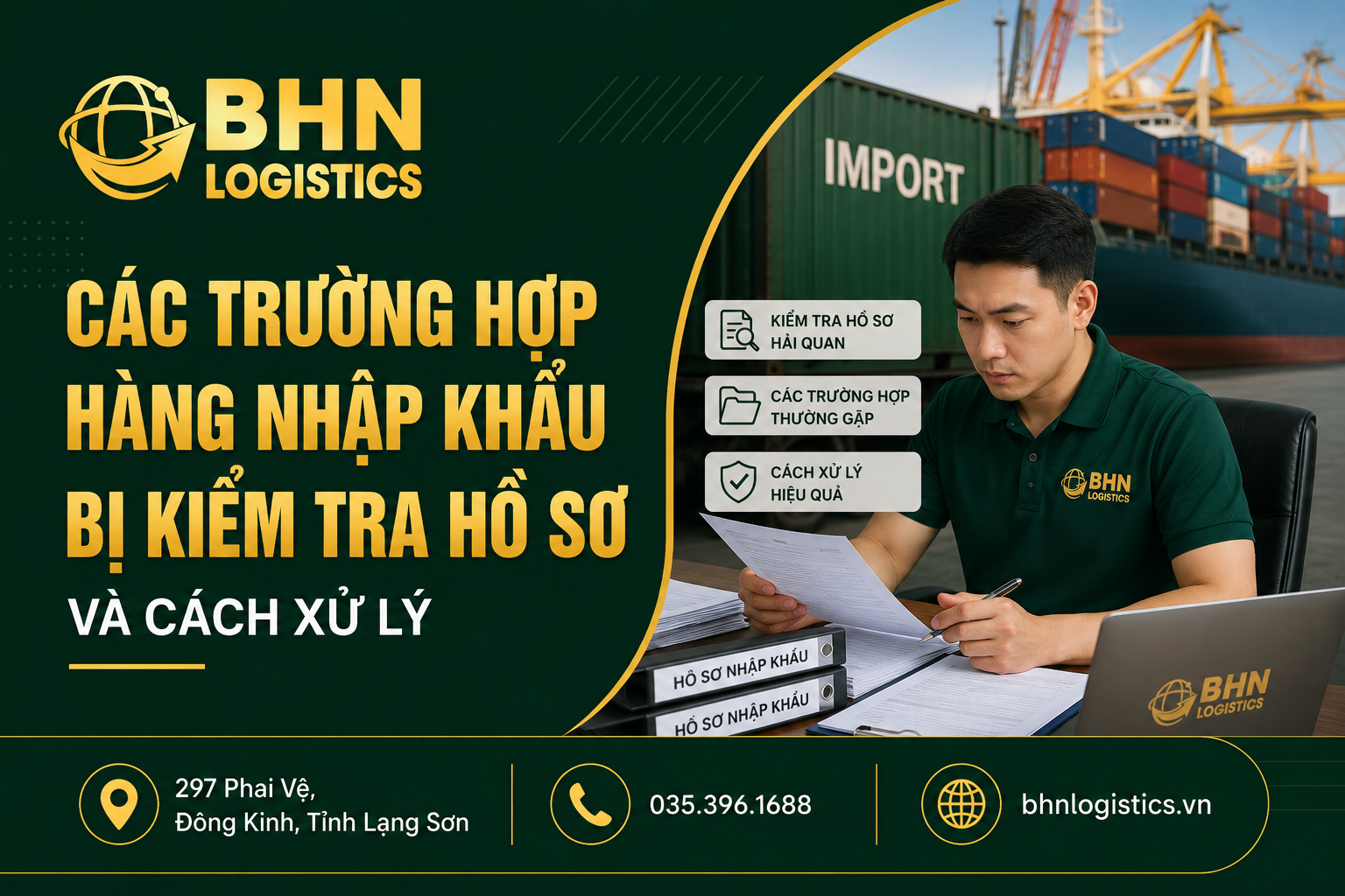 Hàng nhập khẩu bị kiểm tra hồ sơ là gì?