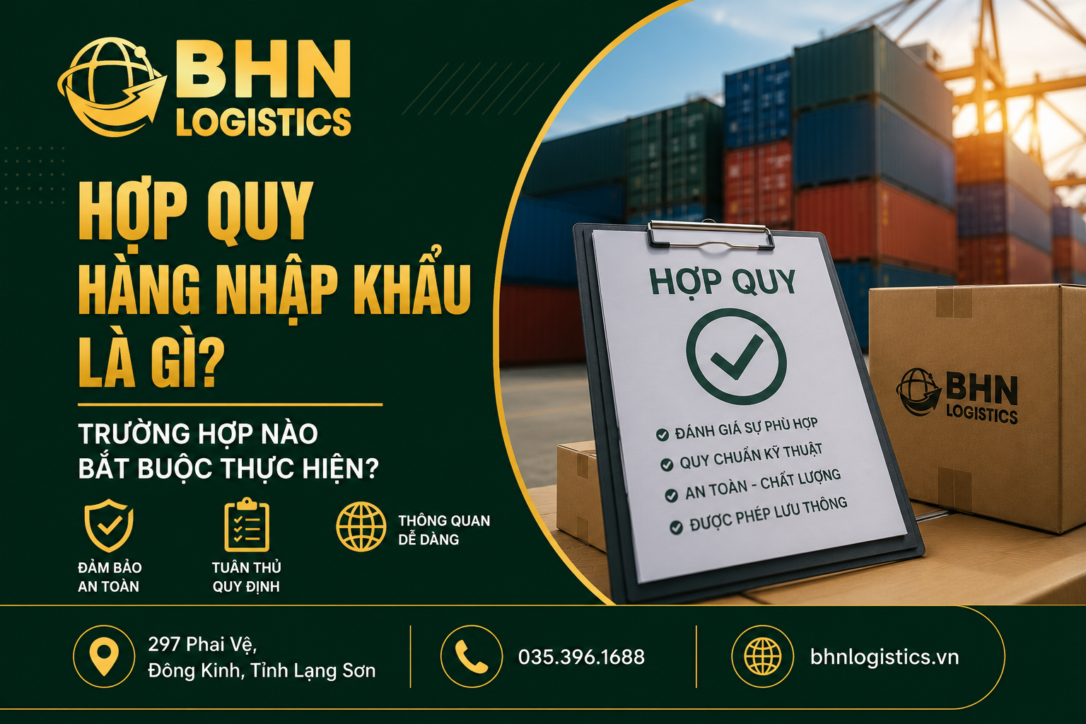 Hợp quy hàng nhập khẩu là gì? Những điều doanh nghiệp cần biết