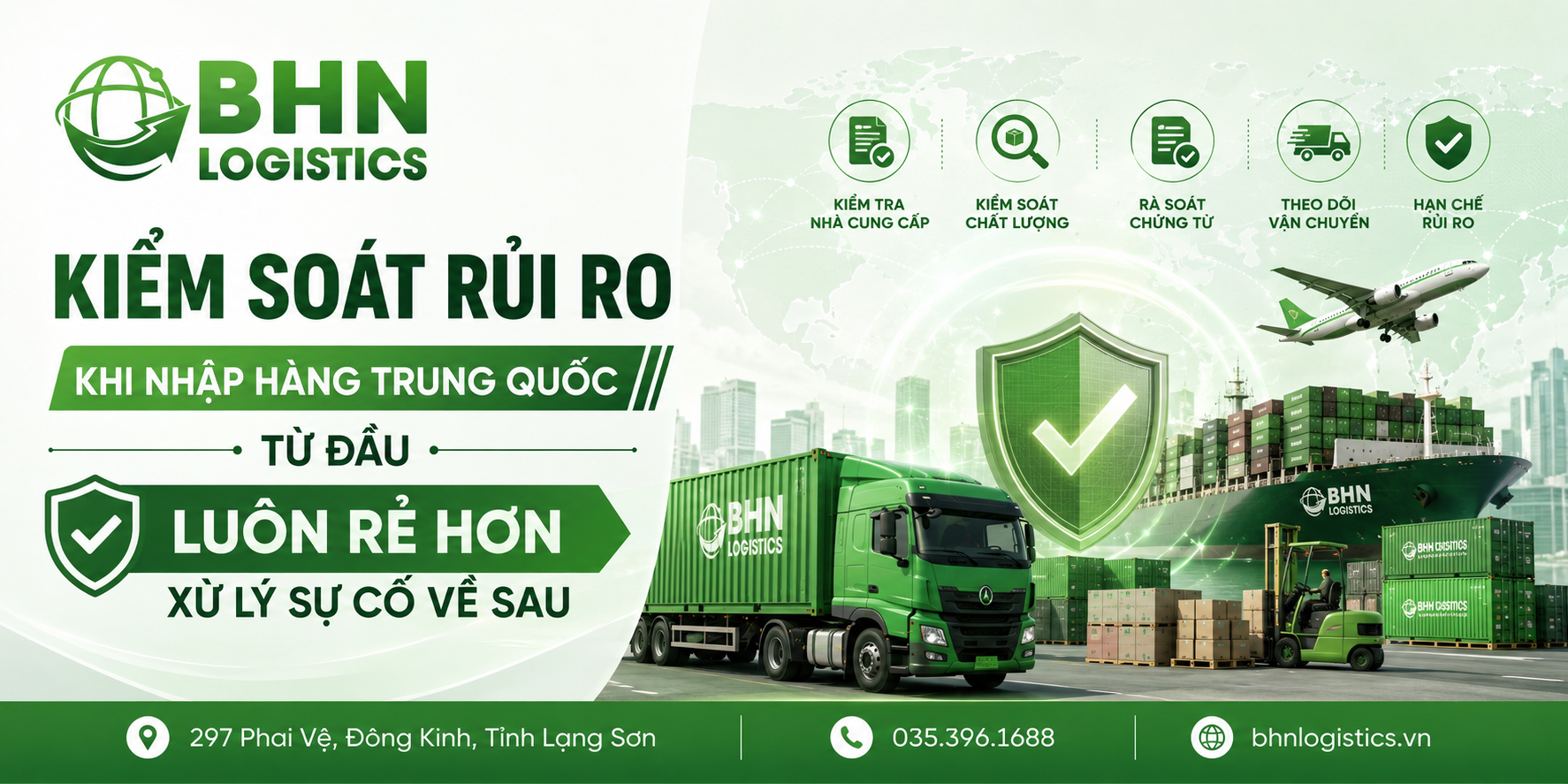 Kiểm soát rủi ro khi nhập hàng Trung Quốc ngay từ đầu