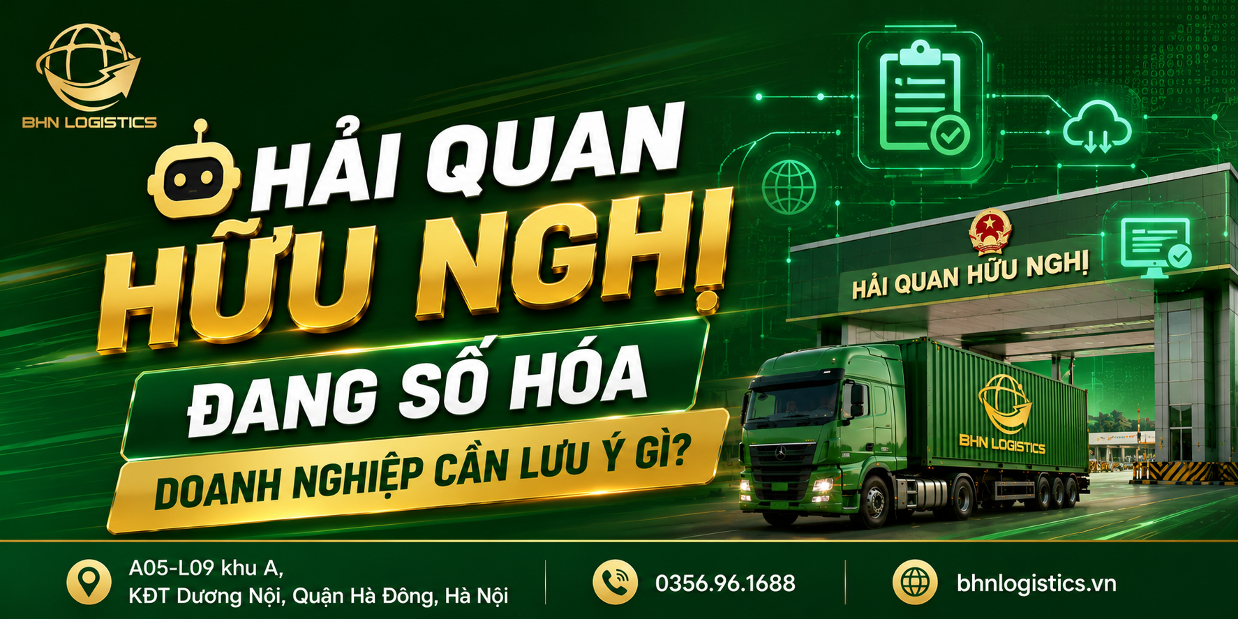 Vận chuyển Trung Việt qua cửa khẩu Hữu Nghị đang được hỗ trợ bởi các giải pháp số hóa và cửa khẩu thông minh.