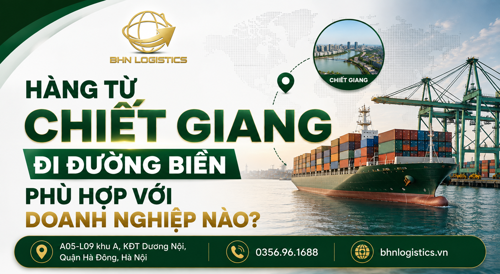  Vận chuyển Trung Việt đường biển từ Chiết Giang 