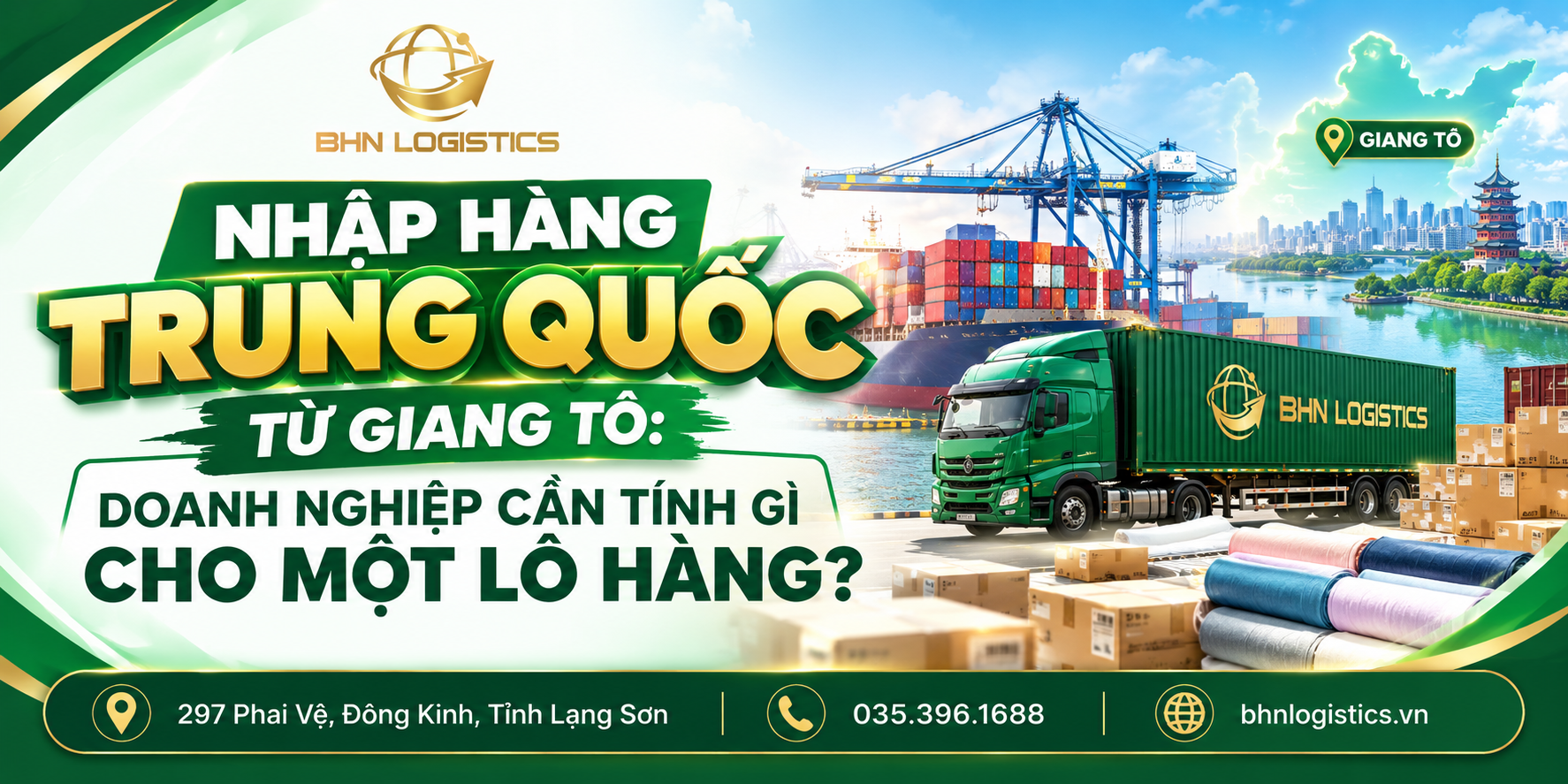 Nhập hàng Trung Quốc từ nhà máy tại Giang Tô