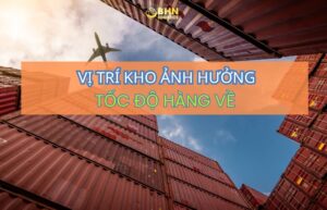 Kho Trung Quốc kết nối với phương án vận chuyển chính ngạch và ghép container về Việt Nam.