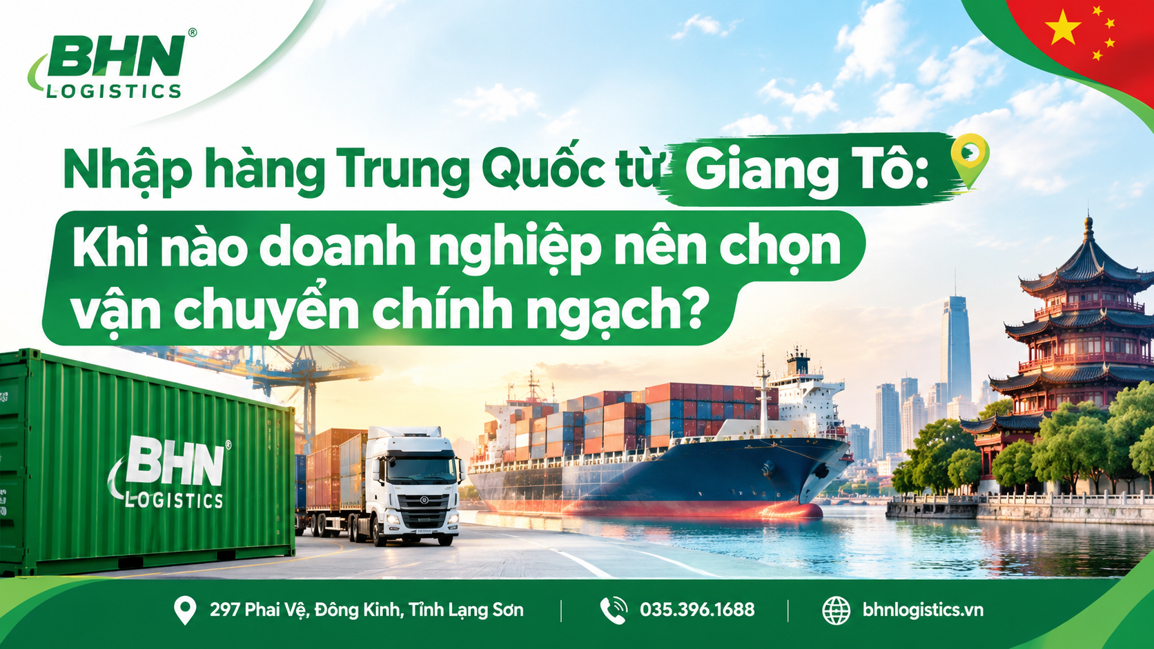 Nhập hàng Trung Quốc từ nhà máy tại Giang Tô