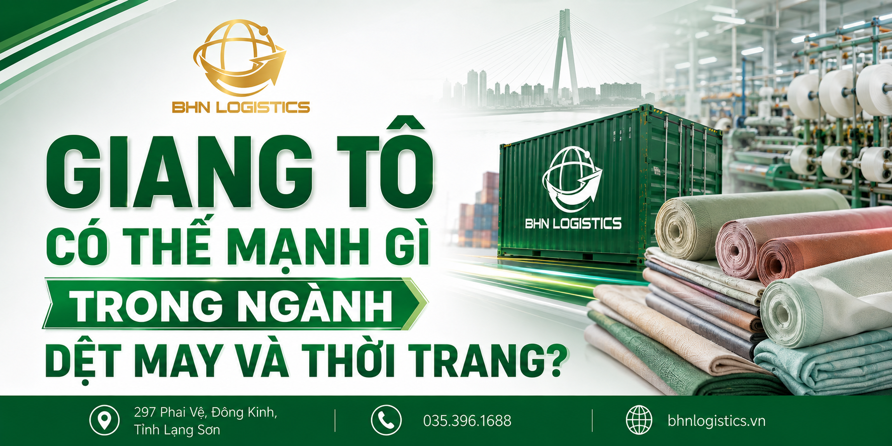 Nhập hàng Trung Quốc từ Giang Tô có lợi thế ở nguồn cung dệt may và hàng thời trang đa dạng