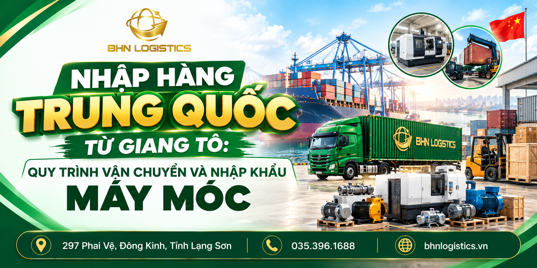 Nhập hàng Trung Quốc từ Giang Tô với máy móc thiết bị công nghiệp