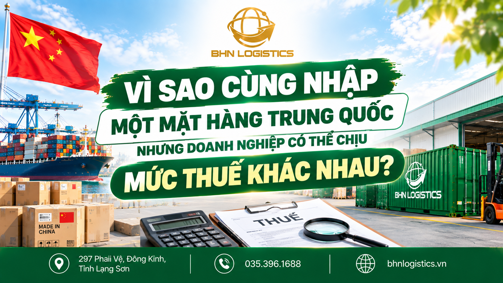 Nhập hàng Trung Quốc và mã HS