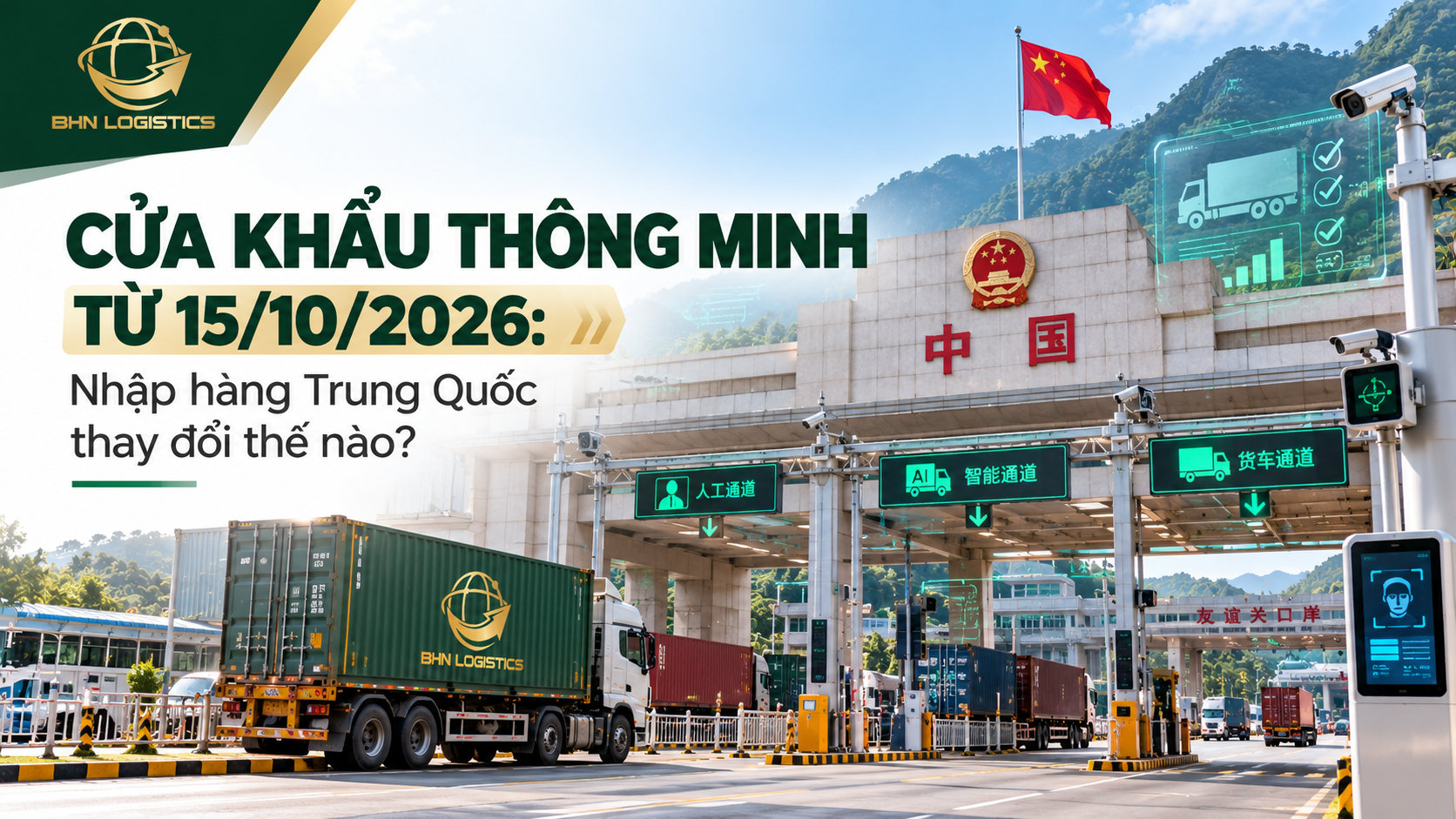 Nhập hàng Trung Quốc và hệ thống giám sát hải quan